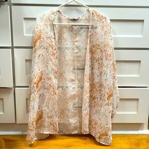Lush floral cardigan Size S